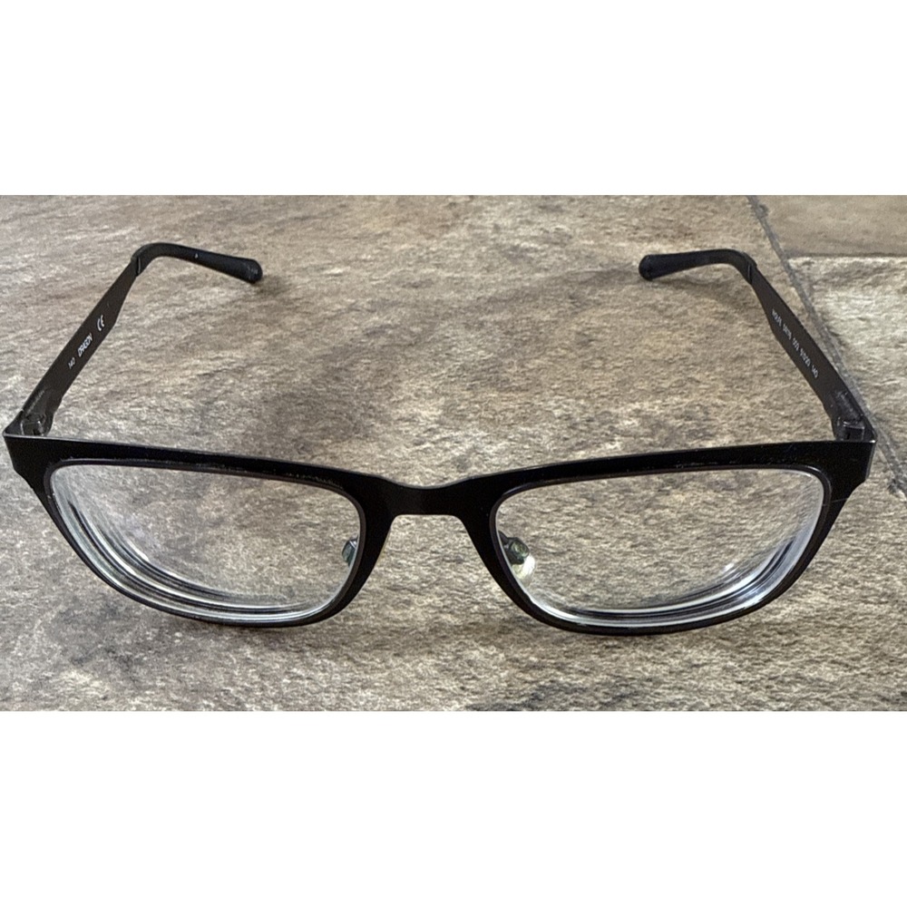 Dragon Wolfe DR176 Black Metal Eyeglasses Frames Only Flex Hinges 51-20-140-39mm